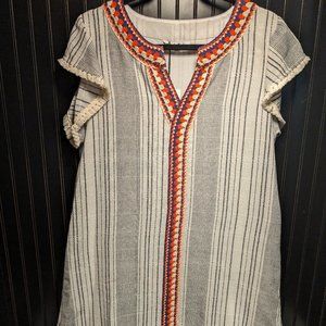 THML Short Boho Dress Size L NWT